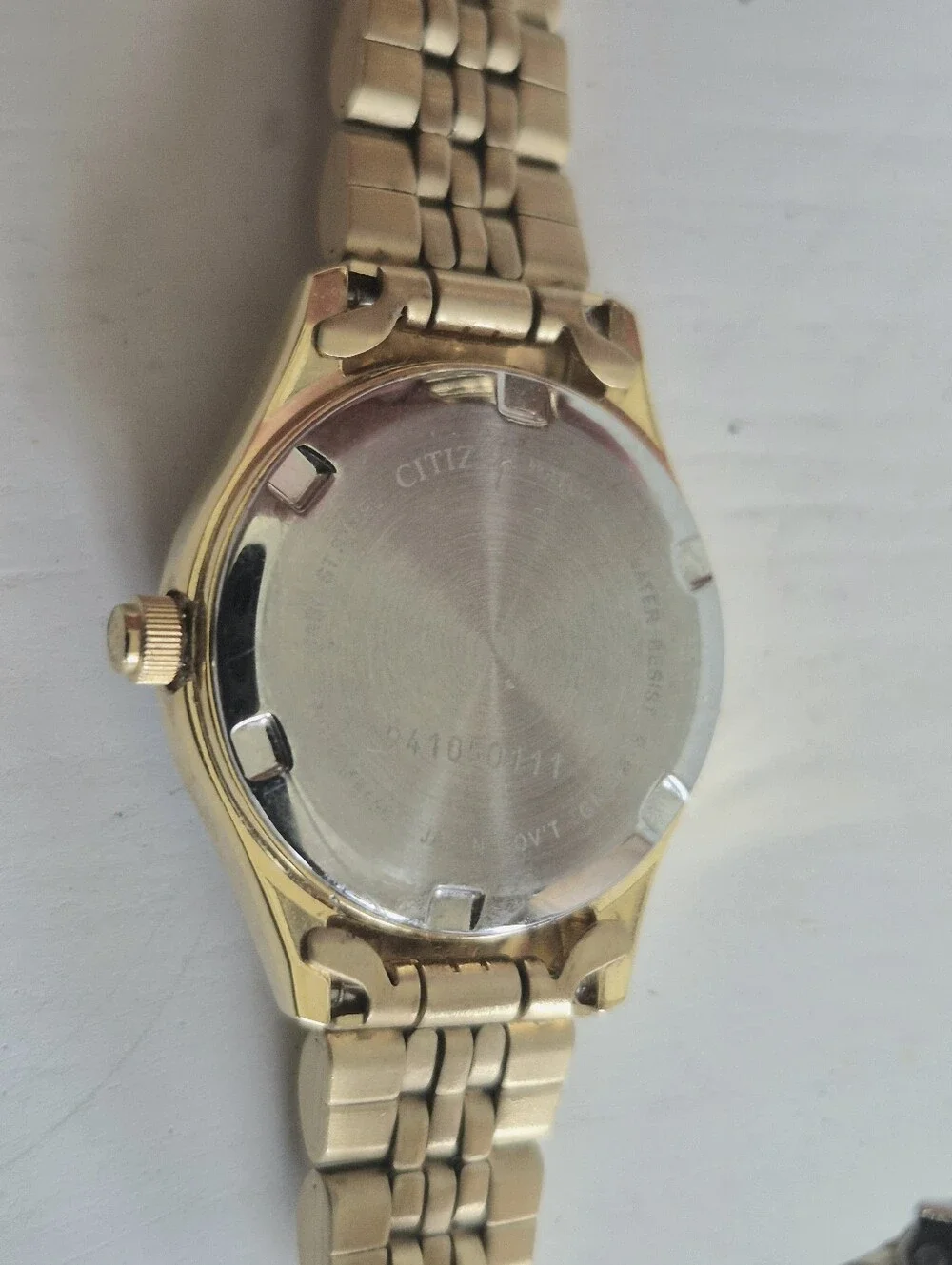 Citizen Gold-Tone Women's Crystal Bezel Bracelet Watch